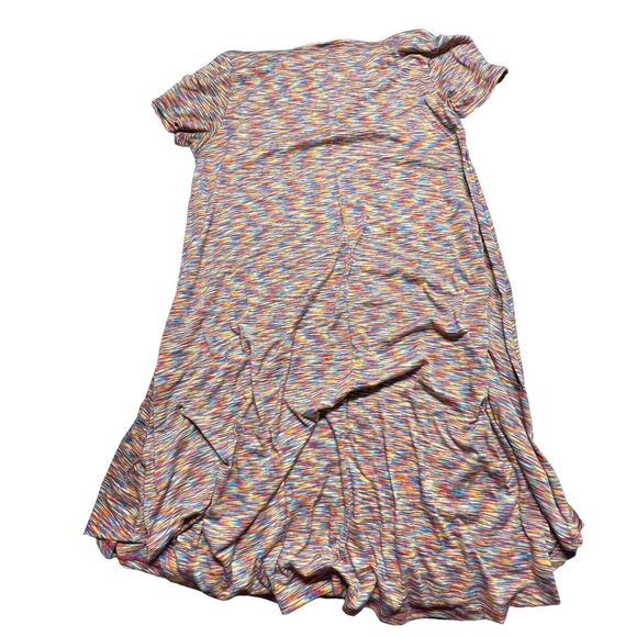 LulaRoe Dress Womens 2XL Stretchy‎ Polyester Blend Scoop Neck Loose Fit Colorful - Picture 7 of 11